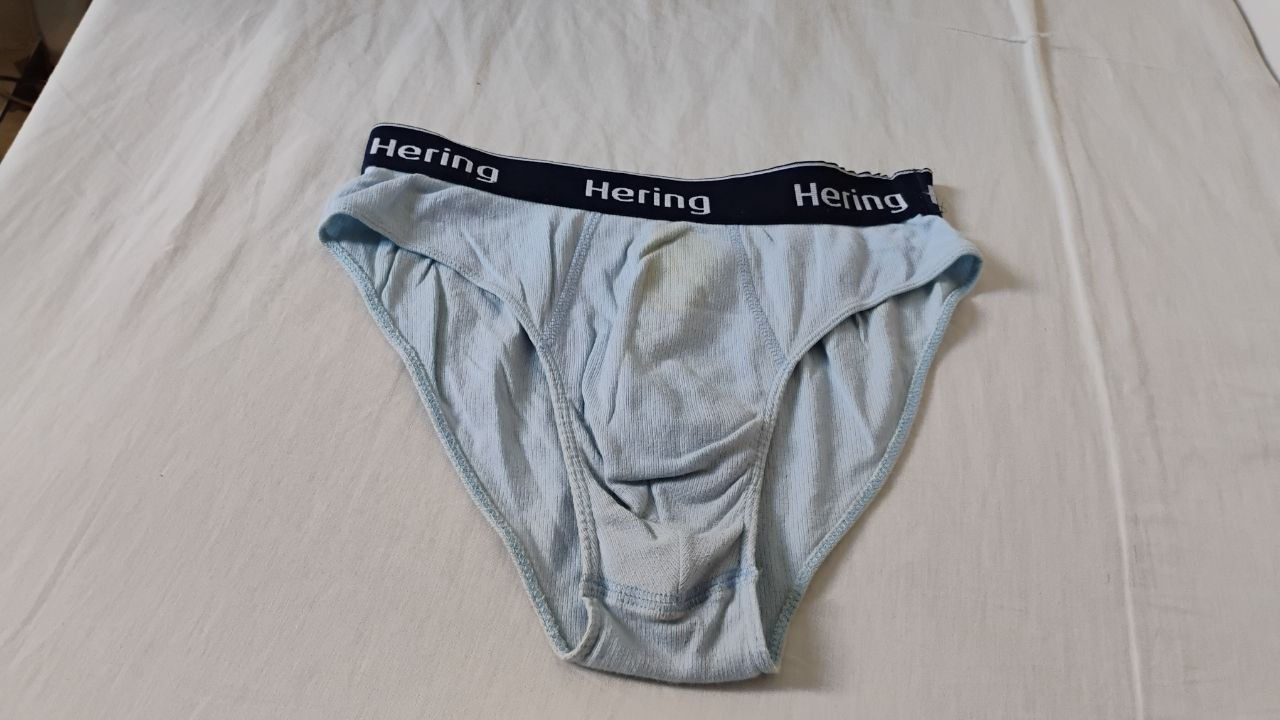 Cueca Slip Azul M Hering