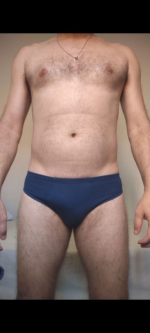 Cueca Slip Azul P