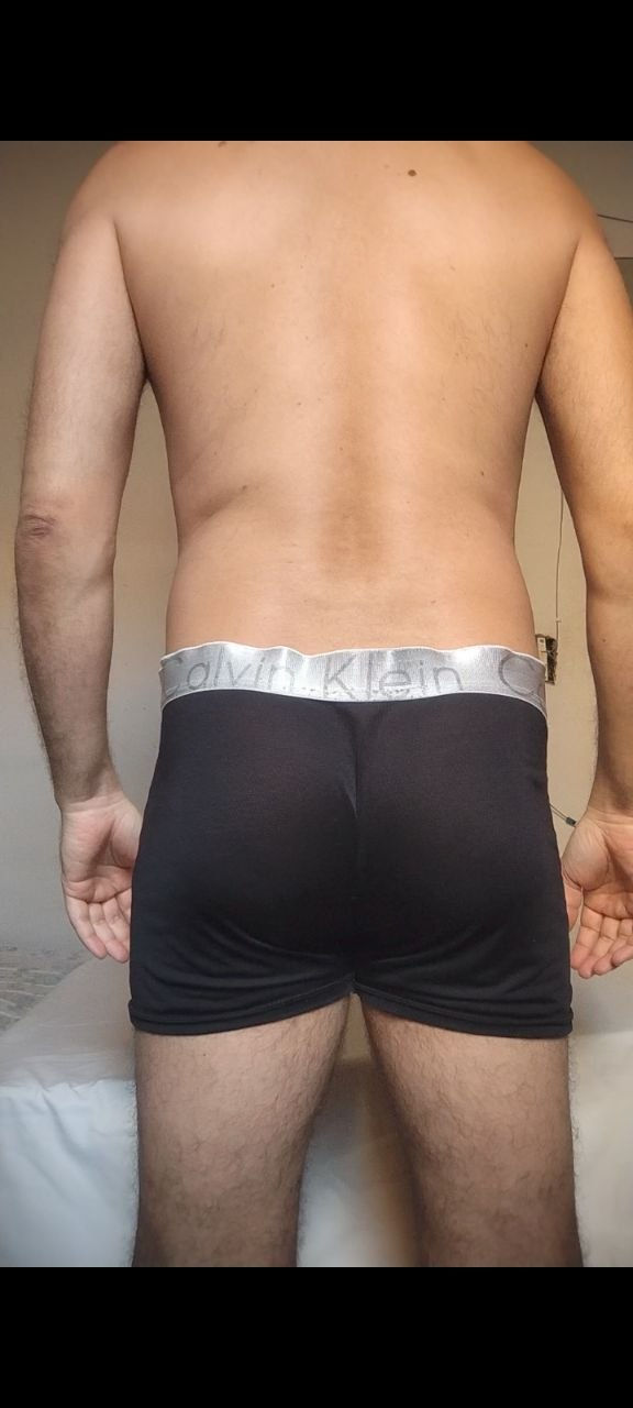 Cueca Boxer Preta GG CK