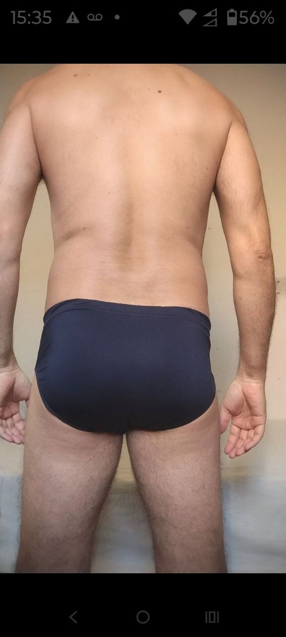 Cueca Slip Preta P/M Nawes