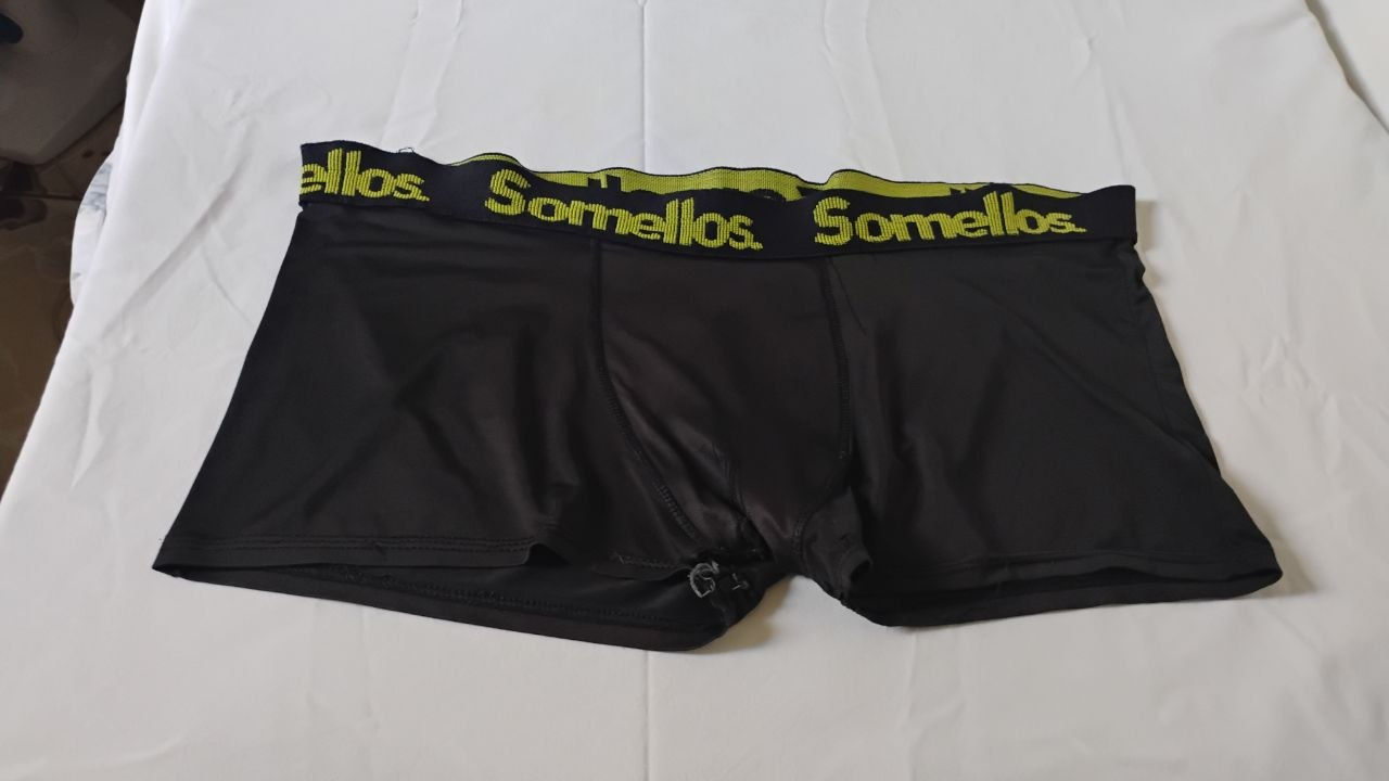 Cueca Boxer Preta XG Somellos