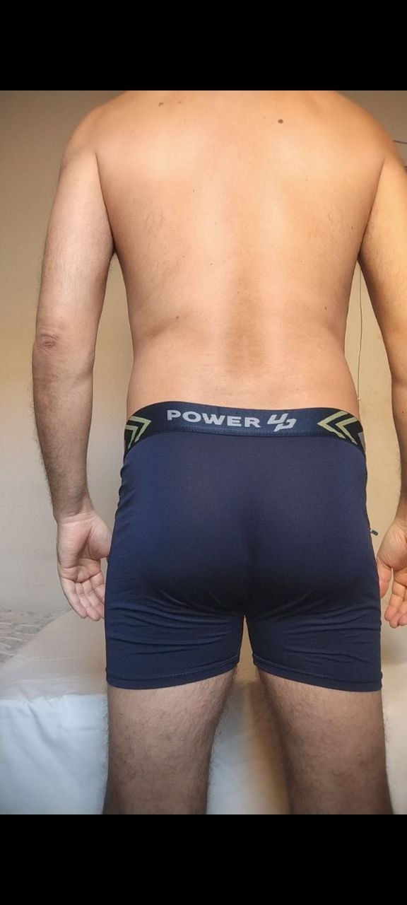 Cueca Boxer Preta GG Power