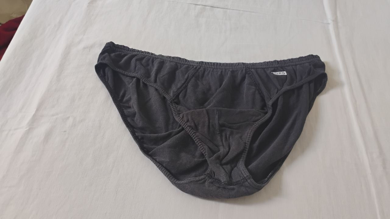 Cueca Slip Preta G Lupo