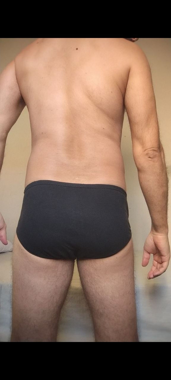 Cueca Slip Preta P/M Mangalarga