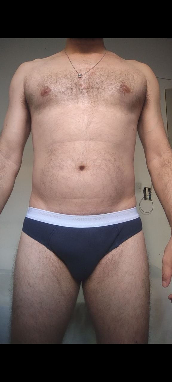 Cueca Slip Azul P Angelo Litrico