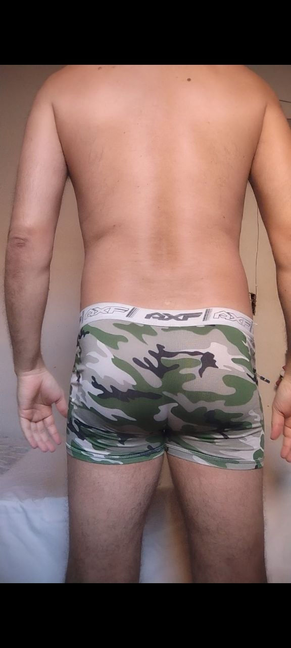 Cueca Boxer Verde P AXF