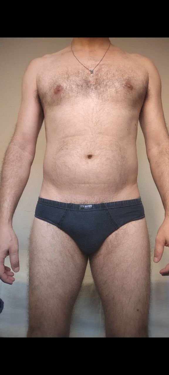 Cueca Slip Cinza P Mr James