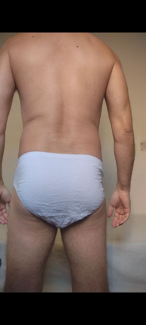 Cueca Slip Branca M/G Risk