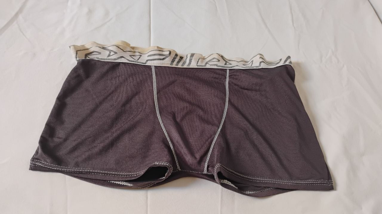 Cueca Boxer Cinza M AXF