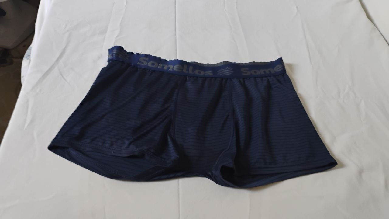 Cueca Boxer Azul M/G Somellos