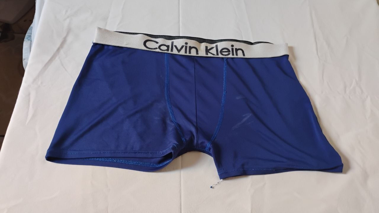 Cueca Boxer Azul M/G CK