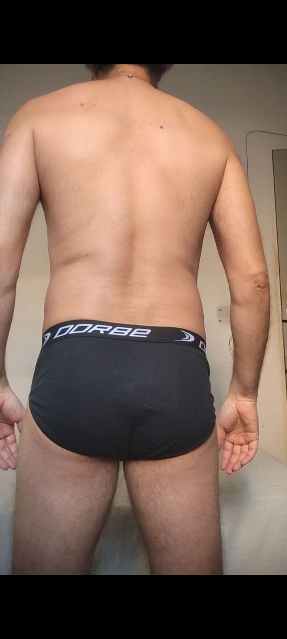 Cueca Slip Preta M/G Dorbe