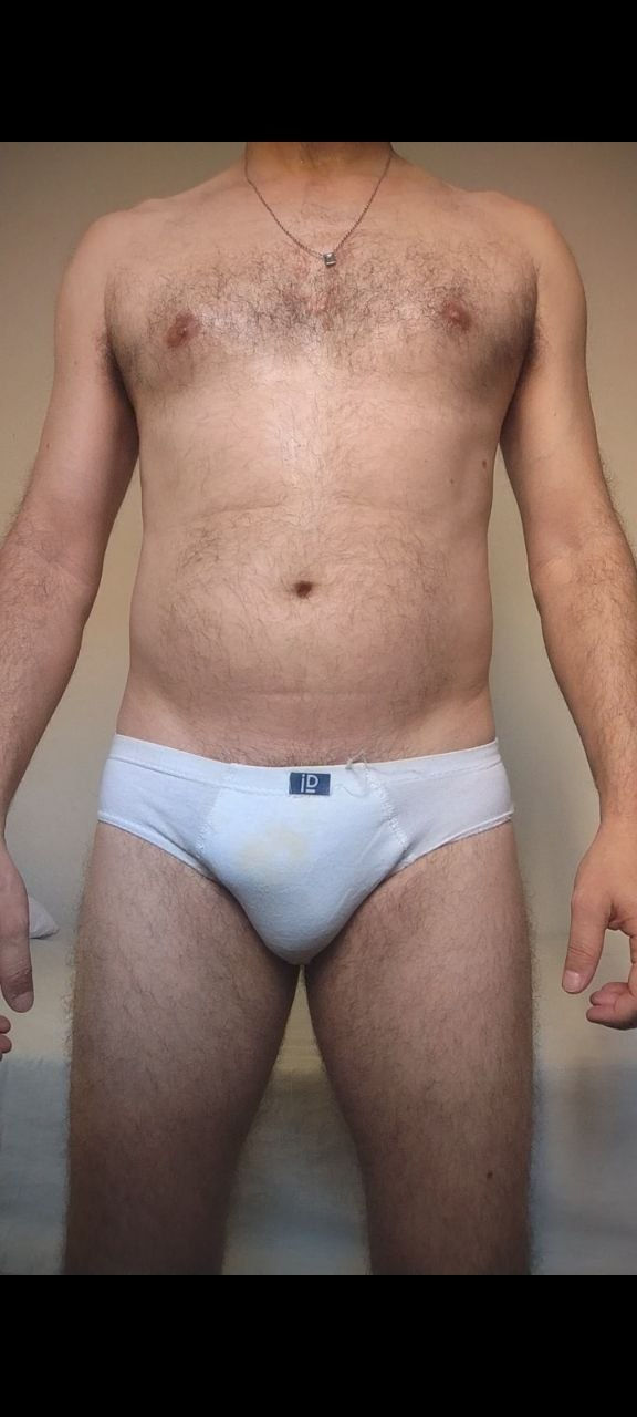 Cueca Slip Branca P/M ID