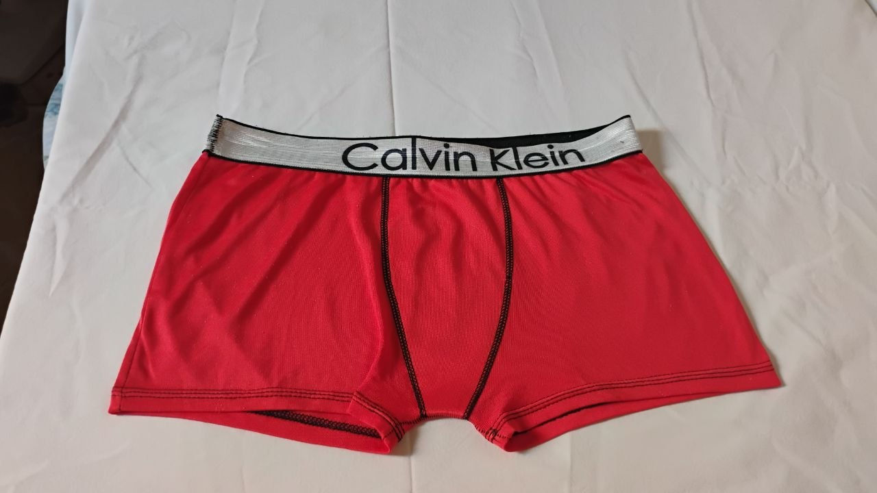 Cueca Boxer Vermelha M CK
