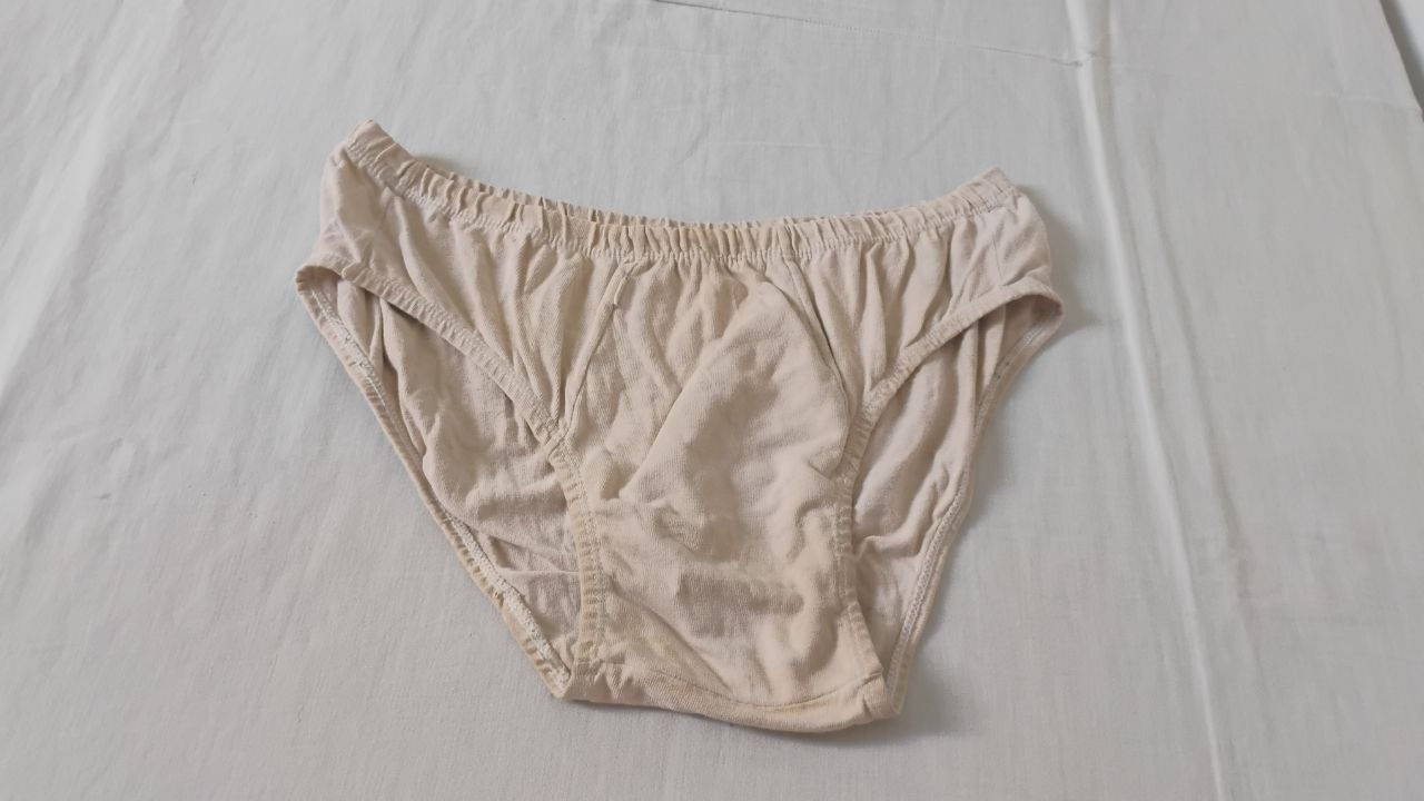 Cueca Slip Bege M/G