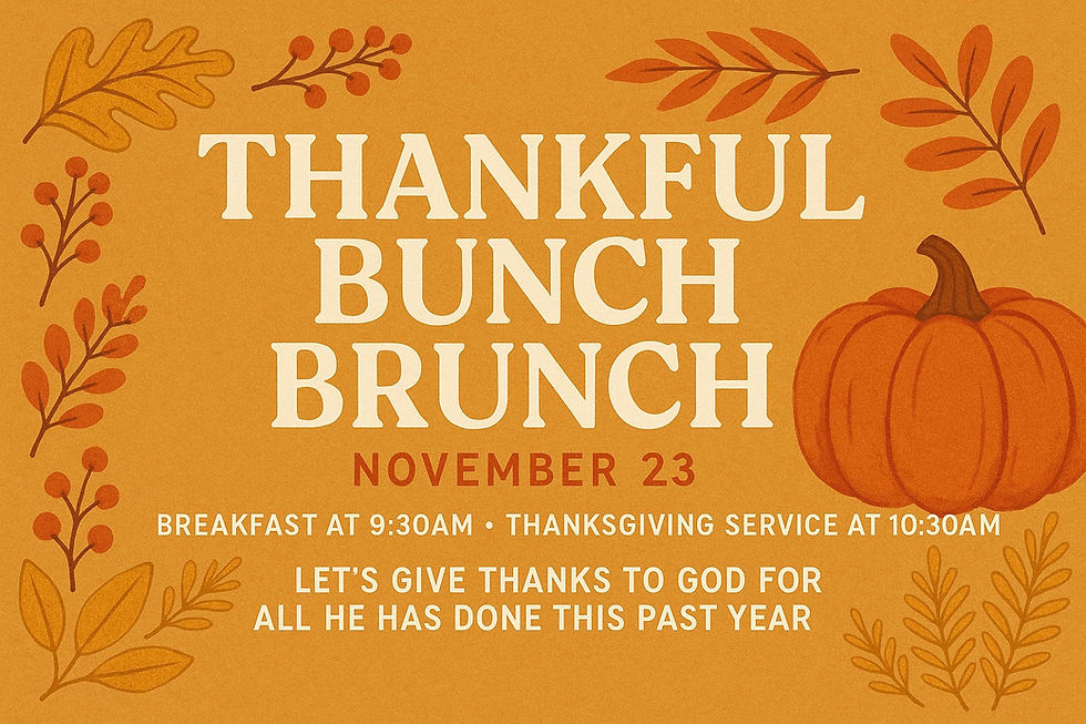 Thankful Bunch Brunch