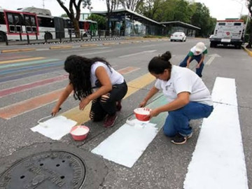 Pro Vida Borra Paso Peatonal LGBTTTIQ