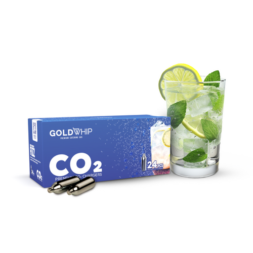CO2 Soda Chargers GOLDWHIP
