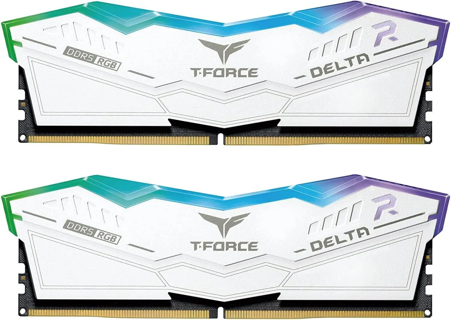 Team T-FORCE DELTA RGB 32GB (2x16GB) 6000MHz DDR5 White
