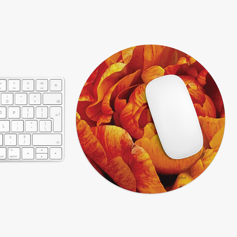 Thumbnail: Ruffled Tulip Mouse Pad 
