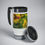 Thumbnail: Sunflower love Stainless Steel Travel Mug with Handle, 14oz