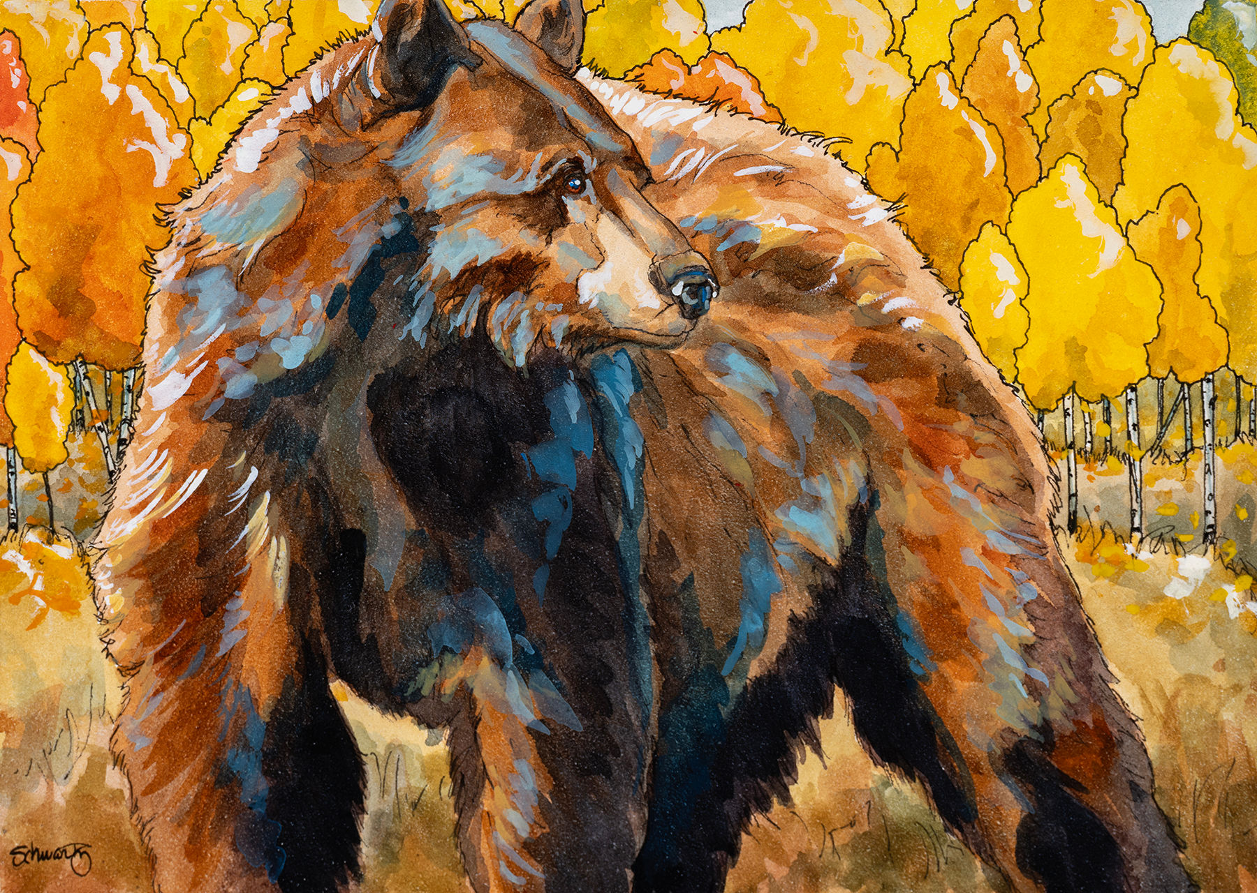 Cinnamon and Gold