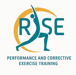 Rise company logo which shows a person stretching