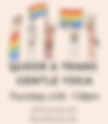 Queer and Trans Gentle Yoga