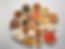 Arranged Food and Objects