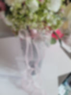 Thumbnail: artificial hand crafted hand held wedding bouquet