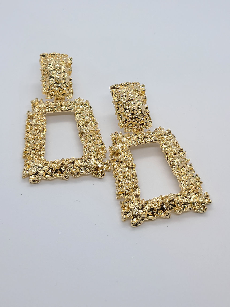 Thumbnail: Show Stopper Earrings-Gold & Silvertone
