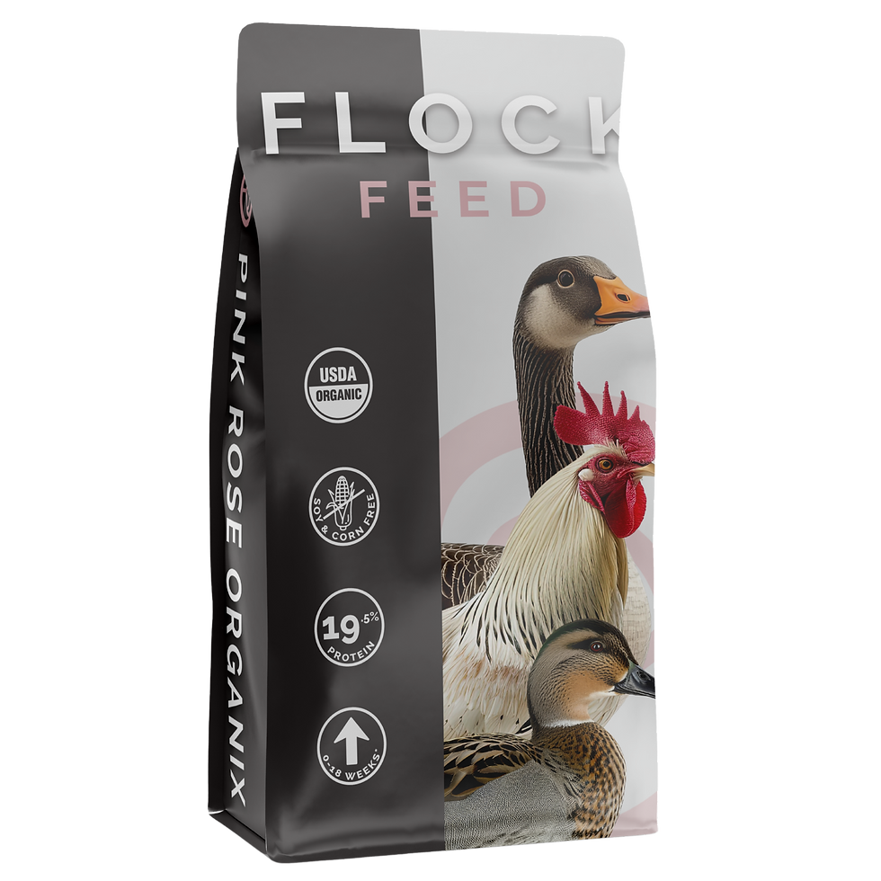 Thumbnail: Pink Rose Organix Soy & Corn Free Flock Grower 