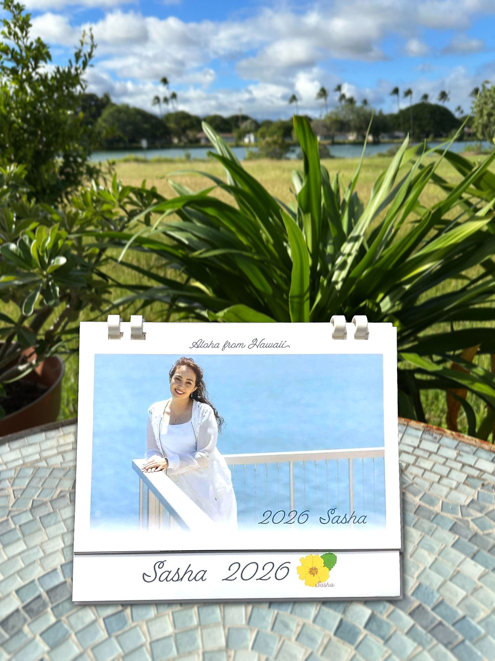 2026 年度サーシャのカレンダーが 12/7 より販売開始