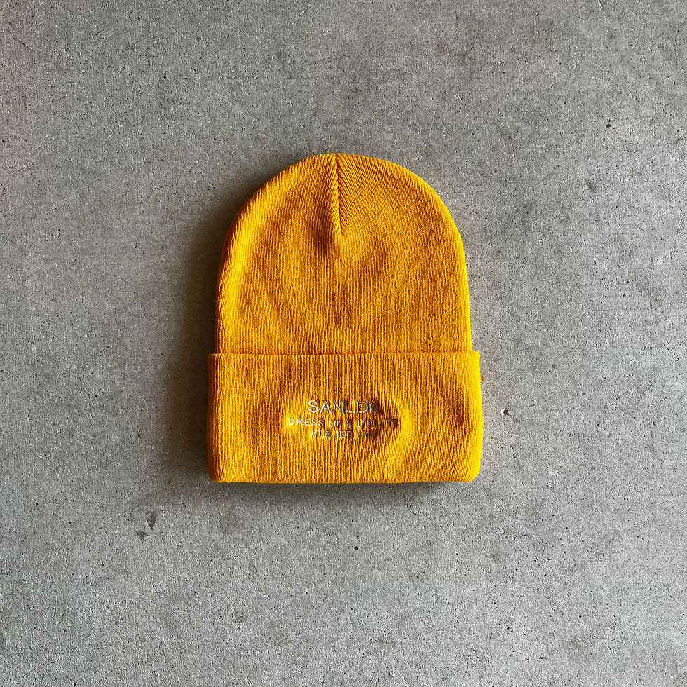 サムネイル： 《SANLDK》Signature Logo Knit Cap