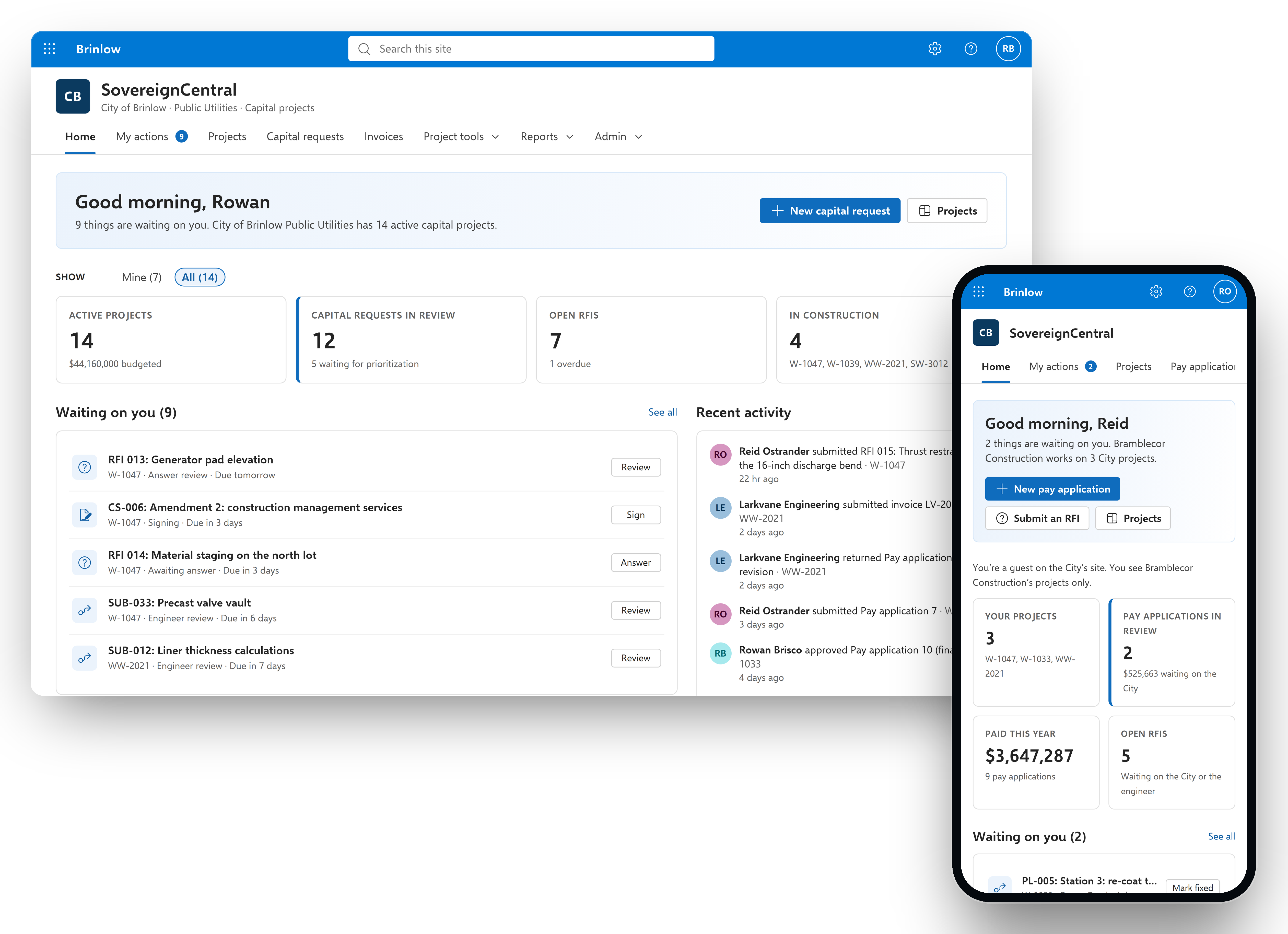 SovereignCentral demo
