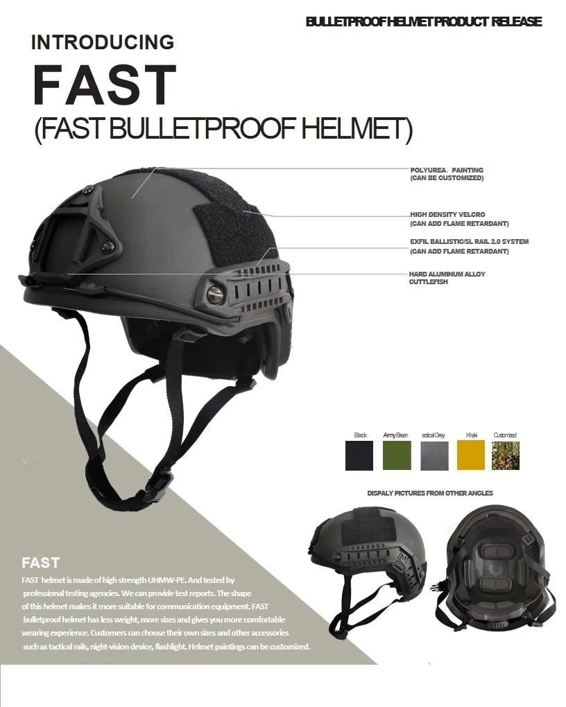 FAST Tactical Helmet Level 3a