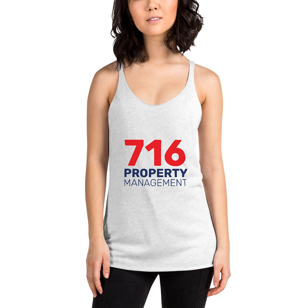 Thumbnail: 716 Property Management women's racerback tank