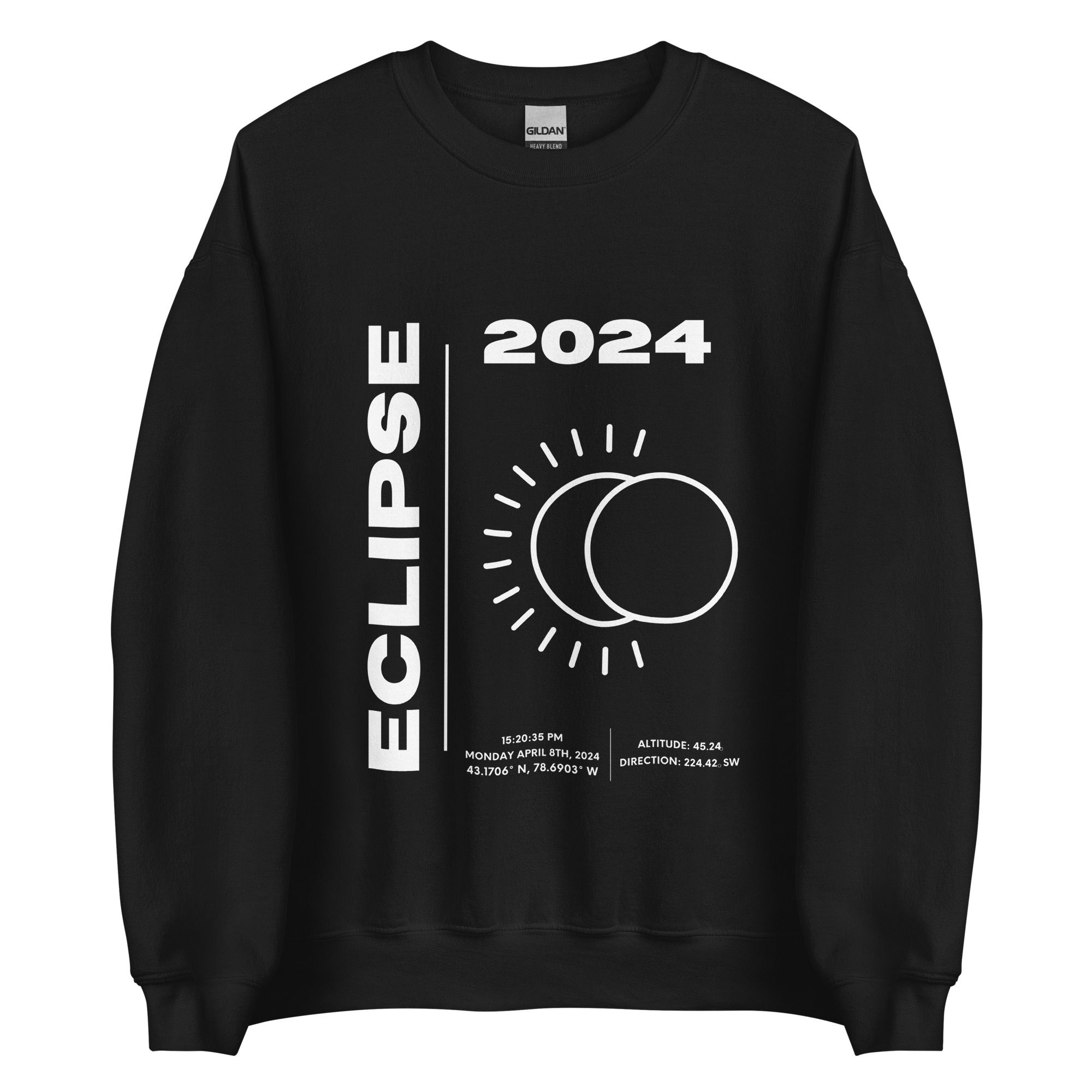 Eclipse Stats Unisex Sweatshirt