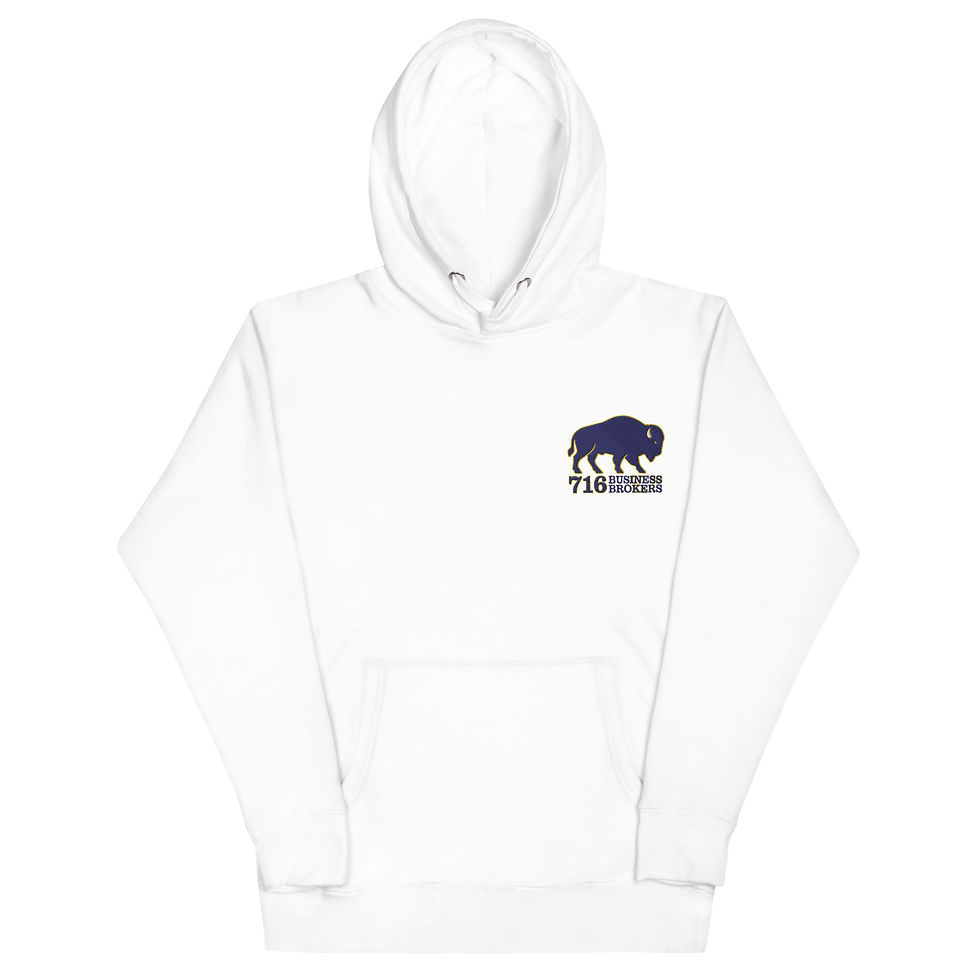 Thumbnail: 716 Business Brokers Unisex Embroidered Hoodie