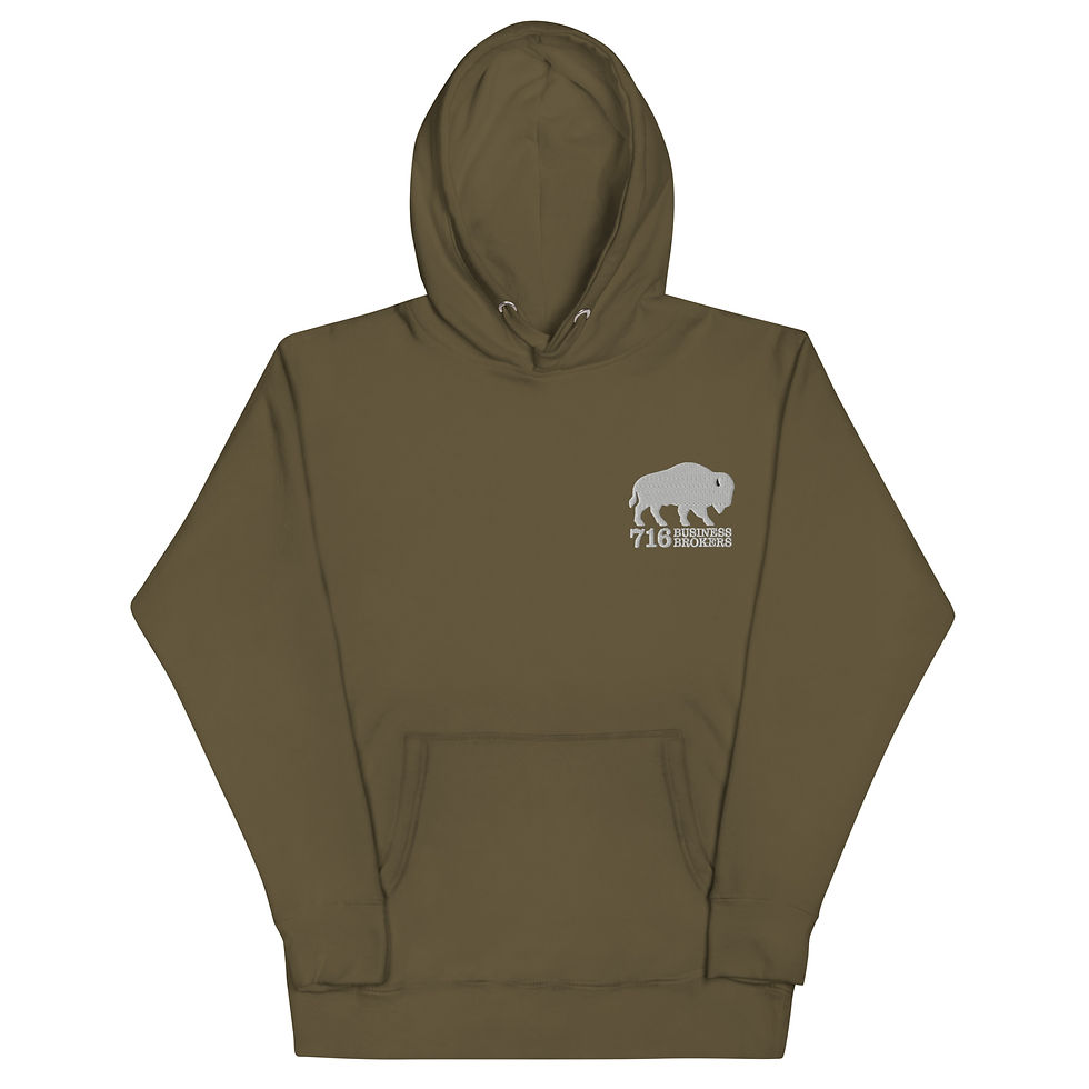 Thumbnail: 716 Business Brokers Unisex Embroidered Hoodie