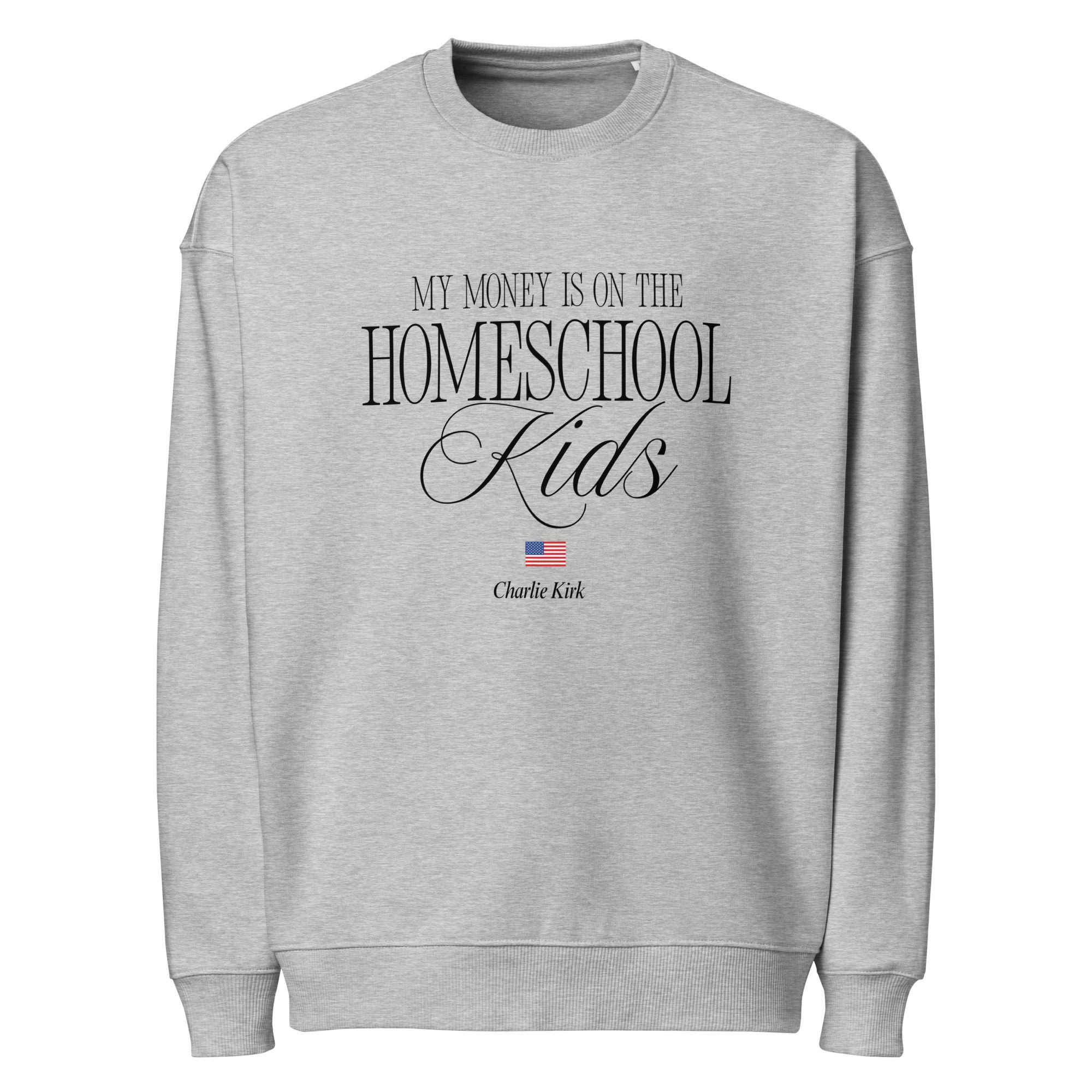 Homeschool Kids Oversized Organic Cotton
