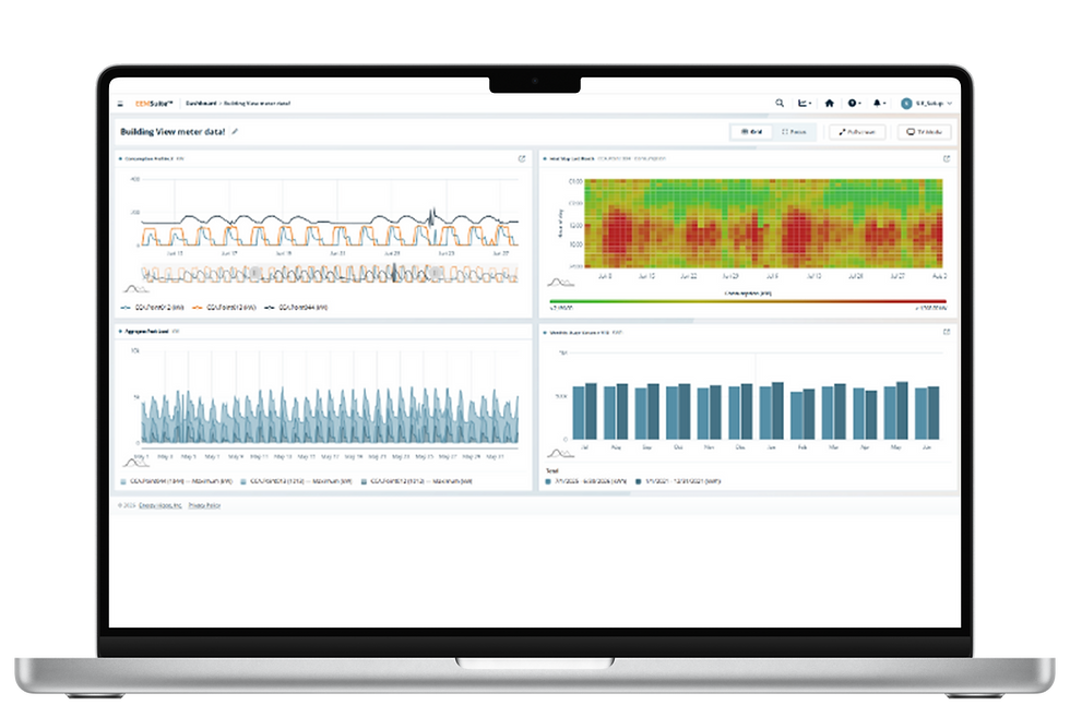 EEM Laptop Univerus Energy Intelligence Screen