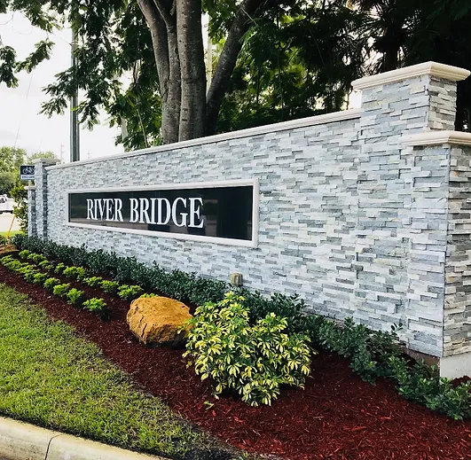 River Bridge Entrance