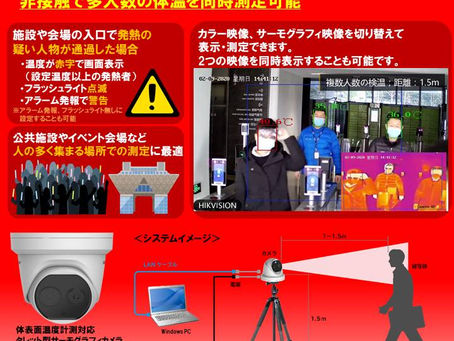 サーマルカメラをレンタルします