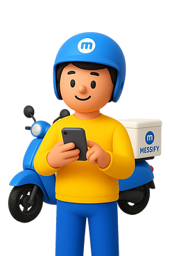messify delivery driver