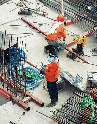 Men on Construction Site