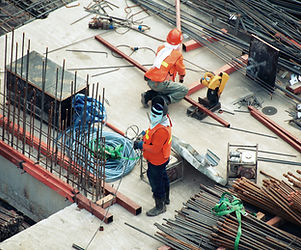 Men on Construction Site