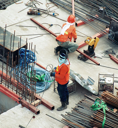 Men on Construction Site