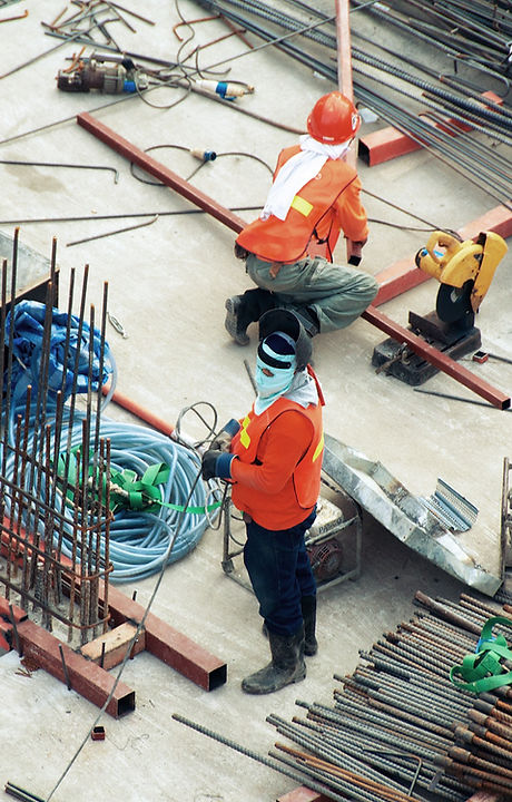 Men on Construction Site