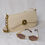 Miniatura: Bolsa Marfim Clutch Ombro e Mão + Óculos de Sol Dourado